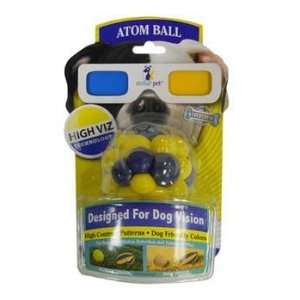 Romp Hi Viz Atom Ball Dog Toy