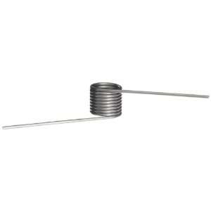 Music Wire Torsion Spring, Right Hand Wind Direction, 210° Deflection 