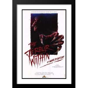 The Terror Within 32x45 Framed and Double Matted Movie Poster   Style 