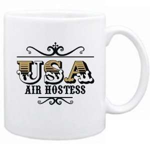 New  Usa Air Hostess   Old Style  Mug Occupations