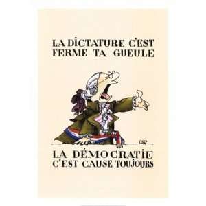  Loup French Revolution 20 x 28 Poster Print
