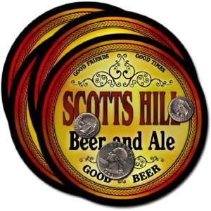  Scotts Hill , TN Beer & Ale Coasters   4pk Everything 