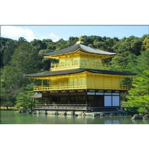  Temple of the Golden Pavilion, Kyoto, Japan   24x36 