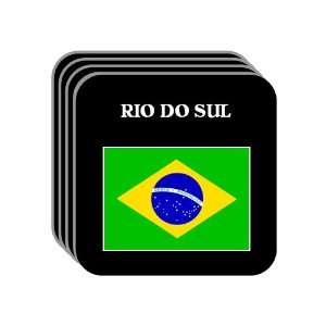  Brazil   RIO DO SUL Set of 4 Mini Mousepad Coasters 