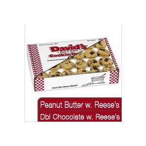   Dough Peanut Butter with Reeses® Chips/Dbl choc with Reeses® Chips