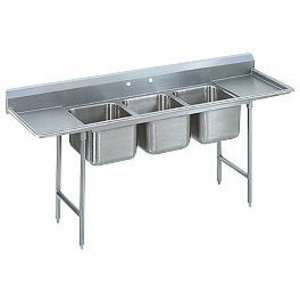 Right Drainboard Advance Tabco T9 3 54 18 Three Compartment Stainless 