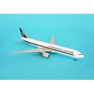  JC Wings Singapore Airlines B777 300ER Model Airplane 