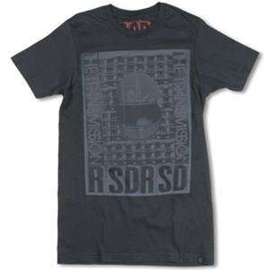  Roland Sands Designs Chaingang T Shirt   2X Large/Charcoal 