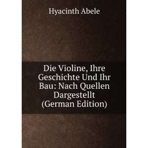   Dargestellt (German Edition) (9785874375164) Hyacinth Abele Books