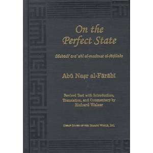   State [Hardcover] Translator Richard Walzer Abu Nasr al F Books