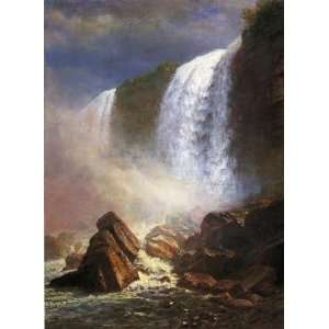     Albert Bierstadt   24 x 32 inches   Falls Of Niagara From Below
