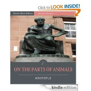 On the Parts of Animals [Illustrated] Aristotle, Charles River 
