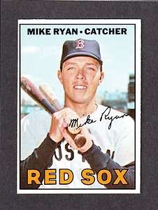 1967 TOPPS #223 Mike Ryan BOSTON RED SOX Ex  mint  