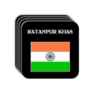  India   RATANPUR KHAS Set of 4 Mini Mousepad Coasters 
