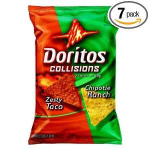 Doritos Collision Buffalo Taco Ranch Tortilla Chips, 6.859375 Ounce 