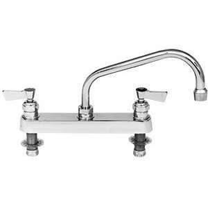  Fisher 3311 Deck Mounted Swivel Faucet with 8 Centers   8 