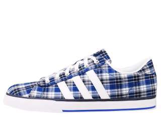 Adidas SE Daily Vulc Neo Label Blue White Gingham 2012 Mens Casual 