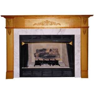  Agee Monticello Wood Fireplace Mantel Surround