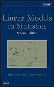   Statistics, (0471754986), Alvin C. Rencher, Textbooks   