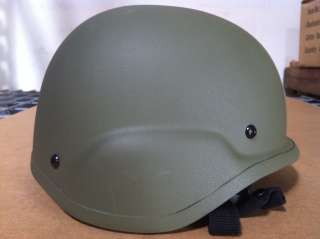 PASGT MKII Military Ballistic Helmet Bulletproof Level IIIA Kevlar OD 