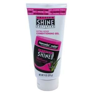 Smooth N Shine Gel Conditioning X Hold 9 oz. Bonus Tube (3 Pack) with 