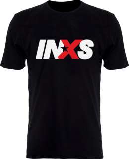 INXS ROCK MUSIC BAND BLACK T SHIRT S XL  