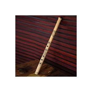  NOVICA Bamboo flute, Sounds of Yore