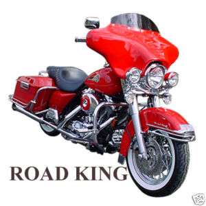 Harley Road King   HOPPE QUADZILLA Detachable Fairing  