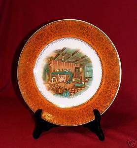 SALEM IMPERIAL SERVICE PLATE   COLONIAL FIRESIDE  