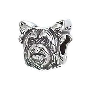  Zable Yorkie Animals Dogs Sterling Silver Charm Jewelry