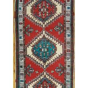  3x9 Hand Knotted Sarab Persian Rug   30x99