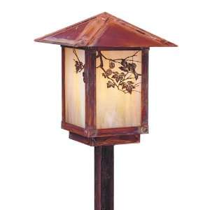 Evergreen Craftsman Landscape Light   19.5 inches tall OverlayT   T 