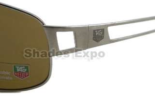 NEW TAG HEUER SUNGLASSES TH 0232 BROWN 201 SPEEDWAY  
