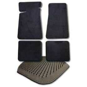 PLYMOUTH FURY 4 SPEED CARPET FLOOR MATS 4PC FMIN TUXEDO   GREEN (1963 