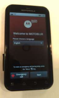 Motorola Defy Smartphone Unlocked in Great Condition  