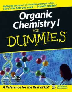 organic chemistry i for dummies arthur winter paperback $ 10
