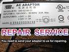 REPAIR SERVICE 24V 12V AC ADAPTER YHI 090 02180 I3