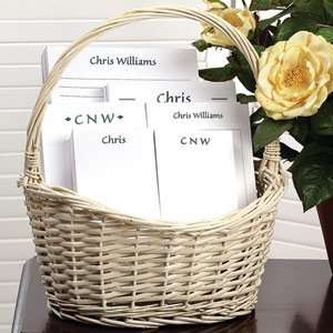  BASKET OF NOTE PADS 