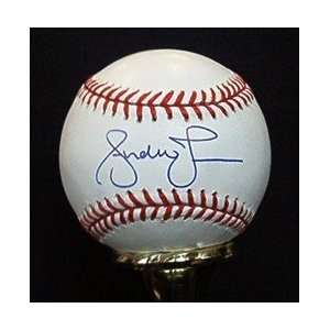  Andruw Jones Autographed Baseball