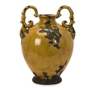   Distressed Yellowhammer Ceramic Table Top Jug Vase