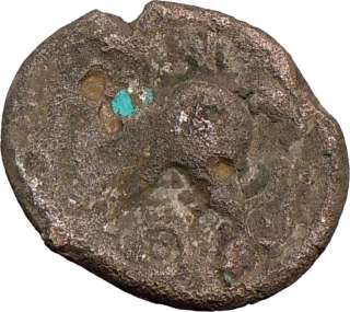   Silver Coin Imitating Ancient Greek Coin Zeus Celticized horse  