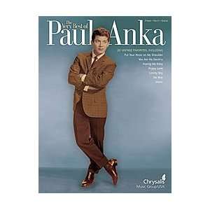  Hal Leonard Very Best of Paul Anka Piano, Vocal, Guitar 