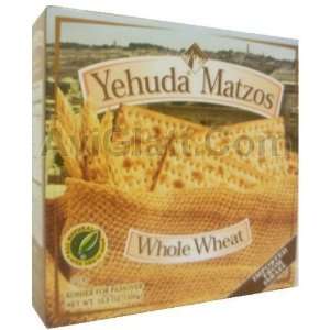 Yehuda Whole Wheat Matzos 10.5 oz Grocery & Gourmet Food