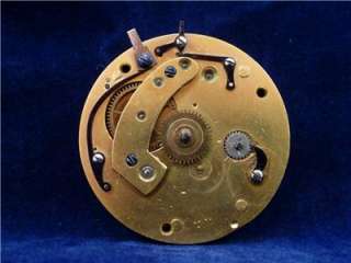 Antique 1810 1829 M.I Tobias & Co. Liverpool KW Pocket Watch Movement 