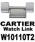 NEW OEM CARTIER 21 MUST DE CARTIER STEEL LINK W10110T2  