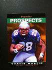 1995 Playoff Curtis Martin Patriots Jets Rookie RC HALL OF FAMER 
