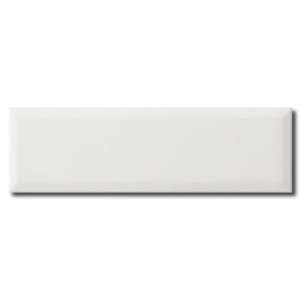  White Beveled Tile 4x13