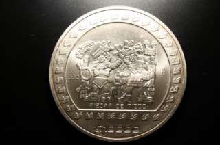 ONCES, .999 SILVER 10,000 PESO 1992 MEXICAN COIN #M002  