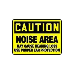 CAUTION NOISE AREA MAY CAUSE HEARING LOSS USE PROPER EAR PROTECTION 10 