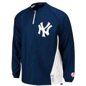  New York Yankees Convertible Gamer Home Jacket (Navy/White 